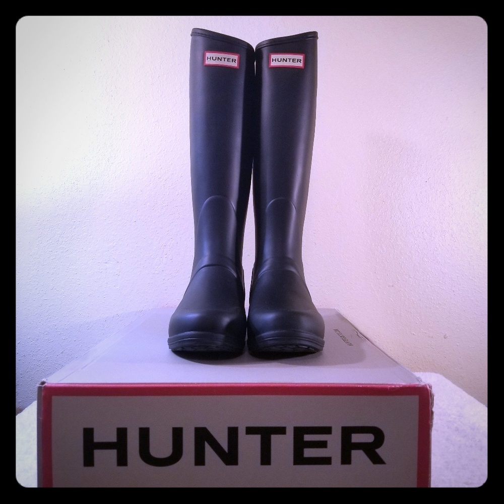 Hunter rain boots